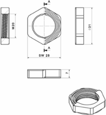 CABTITE LNS M20 BK