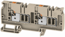 Klippon Connect Terminal Block, 6 mm2, 250 V, 41 A, Orange