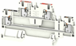 A2T PUSH IN Terminal Block, 1.5 mm2, 17.5 A, 2 Connections, 55 mm Height