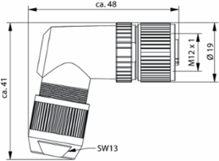 SAIBWP-M-4A-4/8-M12