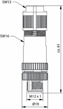 SAISP-M-4D-4/8-M12