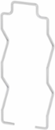 D-Series Retaining Clip for DRI Relays, Metal, 0.44g