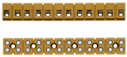 Multi-pole Terminal Strip, 2.5 mm2 Rated Cross-section, 24 A Current