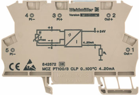 MCZ PT100/3 CLP 0...300C
