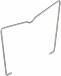 SRC CLIP HM, Silver Metal Retaining Clip for High Relays, 0.42 g, IP20