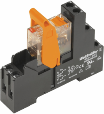 RCI Relay Module 24VAC 2 CO Contacts, 8A, IP20, Width 15.8mm, Depth 70.2mm