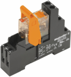 RCI Relay Module 24VAC 2 CO Contacts, 8A, IP20, Width 15.8mm, Depth 70.2mm