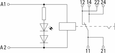 RCI Relay Module 115V AC, 1 CO Contact, 16A, IP20
