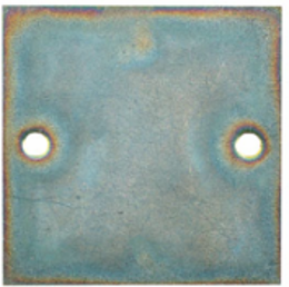 RockStar Cover Plate - Metal, Size 1, 1.575 Inch Width, 40 mm Length