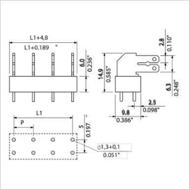 PCF 7.50/06/90 3.5SN OR BX