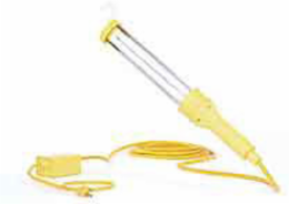 Portable 40W Fluorescent Hand Lamp 15.24m Cord Length, 110V, Industrial Duty