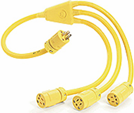 Super-Safeway Molded W Cordset 2 Pole/3 Wire 3.0 Foot NEMA 5-20 125V