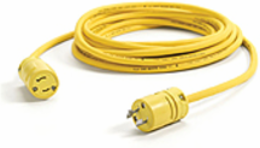 Super-Safeway Cordset 16 Gauge SOOW, 2 Pole/3 Wire, Cordset Length 30.48m (100.0'), NEMA 5-15, 125V