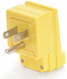 Safeway Right-Angle Plug 2-Pole/3-Wire NEMA 5-15 125V 15A