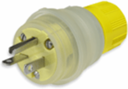 Watertite Extreme Monitoring Plug, 2 Pole/3 Wire, NEMA 5-20, 125V, Cord Grip Body Size F2