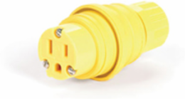 Watertite Extreme Connector, 2 Pole/3 Wire, NEMA 5-15, 125V, IP67, F2 1/2"