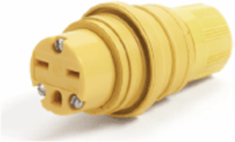 Watertite Extreme Connector, NEMA 6-15R, IP67, Female, F2 1/2" Body Size