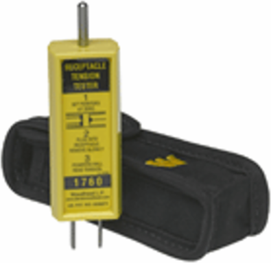 Super-Safeway™ Receptacle Tension Tester in Carrying Case, Tool Ground Continuity Tester
