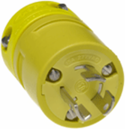 Super-Safeway Plug, Locking Blade, NEMA L7-15, 277V, 15A