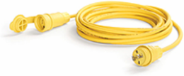 Watertite Cordset 12 Gauge SOOW, 2 Pole/3 Wire, Cordset Length 15.24m (50.0'), NEMA L5-15, 125V