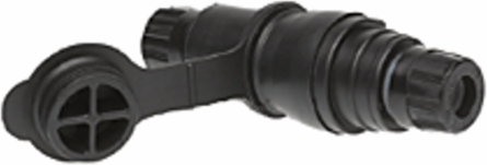 Watertite Extreme Outdoor Locking Receptacle, 2 Pole/3 Wire, NEMA L7-15, 277V, F2 1/2"