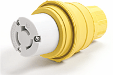 Watertite Extreme Connector, 2 Pole/3 Wire, NEMA L7-15, 277V, IP67, F2 1/2"