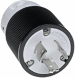 Safeway Plug with Locking Blade, 3 Pole/3 Wire, 250V, 20A