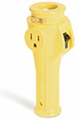 Safeway Phenolic Hand Lamp, 100W, 1000 Lumens, Hand Held, Incandescent