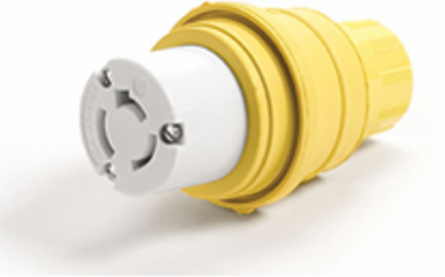 Watertite Connector, 3 Pole/3 Wire, Non-NEMA, 250V, IP67, Female