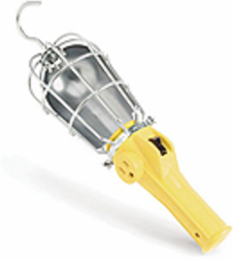 Safeway Phenolic Hand Lamp with PAR 38 Guard, 100W, 240V, 1000 Lumens, 7.5 Inch Depth