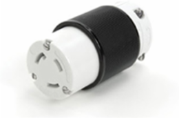 Safeway Connector, 3 Pole/3 Wire, Non-NEMA, 250V, 30A Max Current