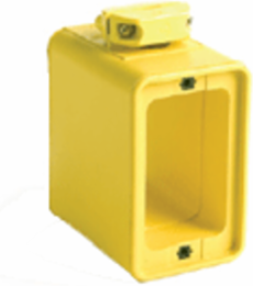 Super-Safeway Multiple Outlet Box, Extended Depth 2-Sided, Duplex Receptacles, Rubber Housing