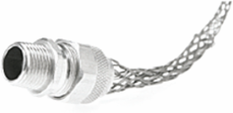 Deluxe Cord Grip Strain Relief, 2" NPT, 2.062-2.187 Inch Cable Diameter, Aluminum Body