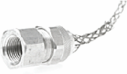 Deluxe Strain Relief Grip, 3/4 Inch NPT, Cable Diameter 6.35-9.53mm, Aluminum Body
