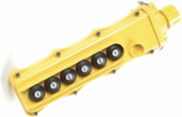 Super-Safeway™ Six Button Single Speed Pendant, 250V, NEMA 4X, Polycarbonate