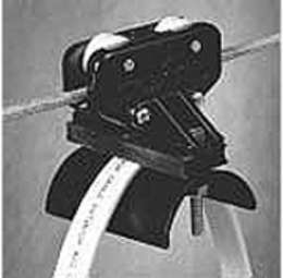 Aero-Motive® Wire Rope Festoon System 13.11m (43.0') with 4 Cars, Flat Cable