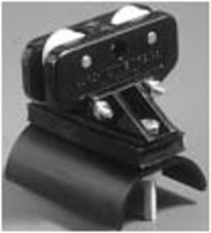 Aero-Motive Wire Rope Festoon Car - 4-1/2 Inch Length, 5 Inch Height, 2 Inch Depth
