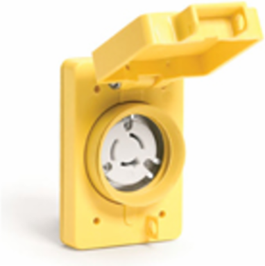 Watertite Receptacle 2 Pole/3 Wire NEMA 6-20 250V IP67