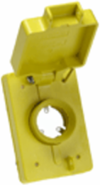 Watertite Replacement Covers for FS/FD Box, NEMA 5-15, Yellow
