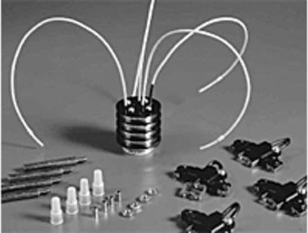 Aero-Motive® Silver Slip Ring Kit, 5A, 8 Conductors, Bore 22.23mm, 16 AWG